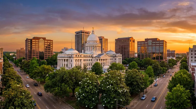 Jackson skyline representing Mississippi business opportunities